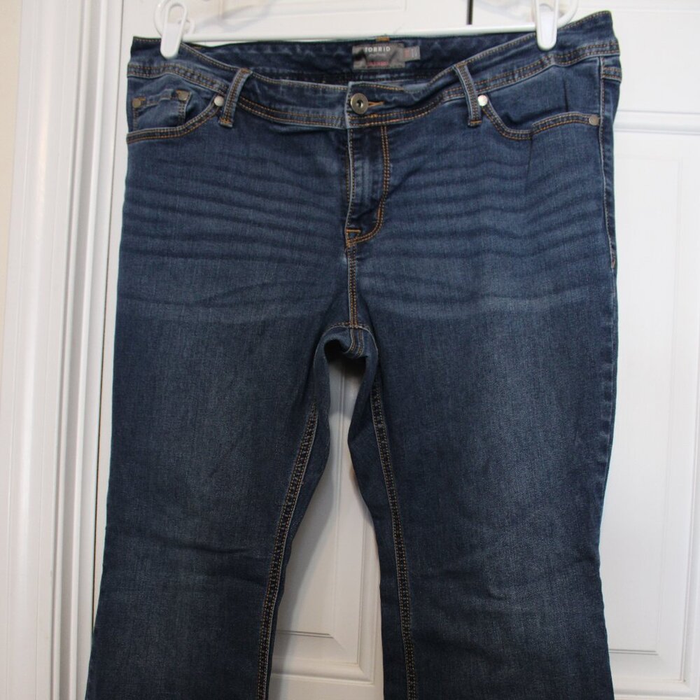 Torrid Luxe Slim Boots Super Stretch Jeans Women’s Size 18S